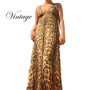 Vintage Zola cheetah gown